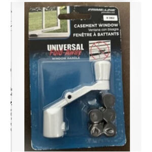 Prime-Line Products H 3962 Universal Spline Folding Casement Handle, White